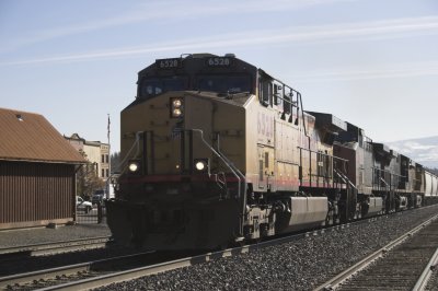 Grain train at Truckee