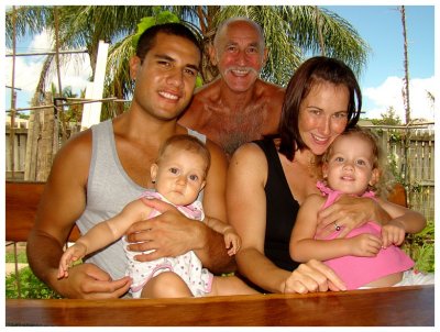 2009.12.25 famille en Australie