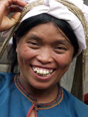 Palung woman smile