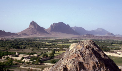 Vue from the top of  the Babour tomb