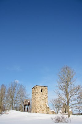 The ruins of Rytterne old church