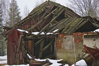 Whats left of the hayloft