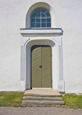 South entrance of Bjlbo church