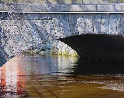 River Svartån and a Stonebridge