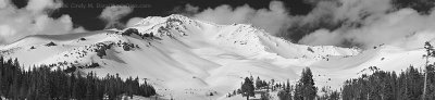 Shasta, Avalanch Gulch, Panorama