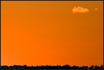 orange cloud