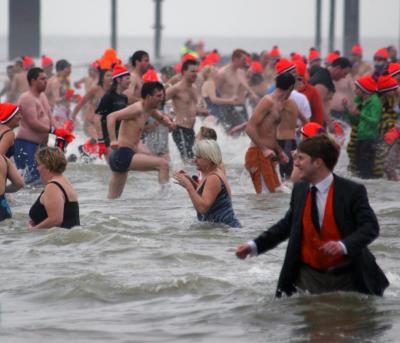 New Years dive Scheveningen