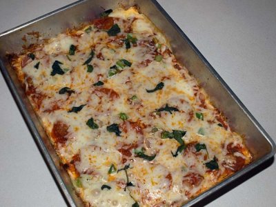 Deep Dish Quiche Pizza