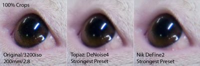 comparison of noise treatment