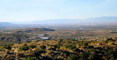 Mojave Desert And The California Aqua Duct