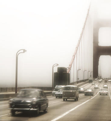 Foggy Golden Gate 1971