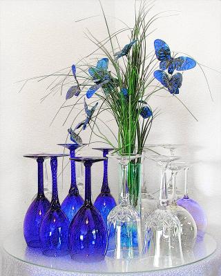 Glass And Butterflies