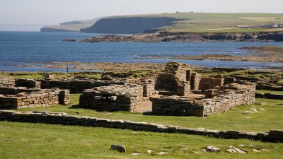 Birsay, remains of Norse settlement (7/30/08)