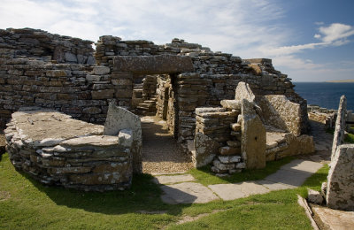 Entrance, Broch of Gurness (7/30/08)