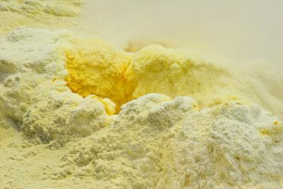 Sulfur Vent on White Island