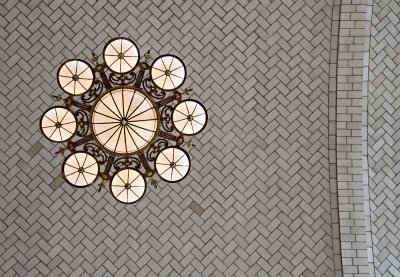 Light,  Registration Room, Ellis Island (11/4/07)