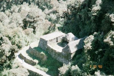 Conchamarca, an Inca guesthouse at the entrance to the cloud forest on the way to Machu Picchu