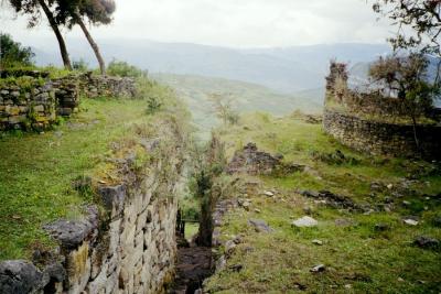   This is the view from within, above the entrance