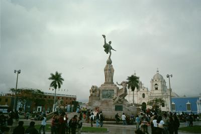  Thought-provoking civic art on Trujillo's Plaza de Armas