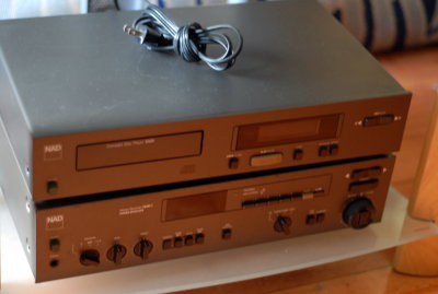 NAD Stereo Receiver and CD Player