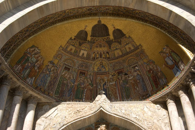 Detail of Basilica San Marco