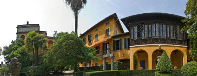 Prioria seen from the private gardens