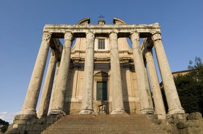 Temple of Antoninus and Faustina at the Forum Romanum