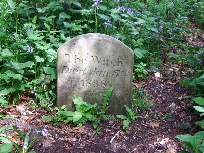 This tombstone was erected by Lord Lytham in 1888 to commemorate the resting place of his favourite racehorse called The Witch.
