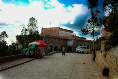 CERRO DE LA BUFA- ENTRADA AL TELEFERICO.