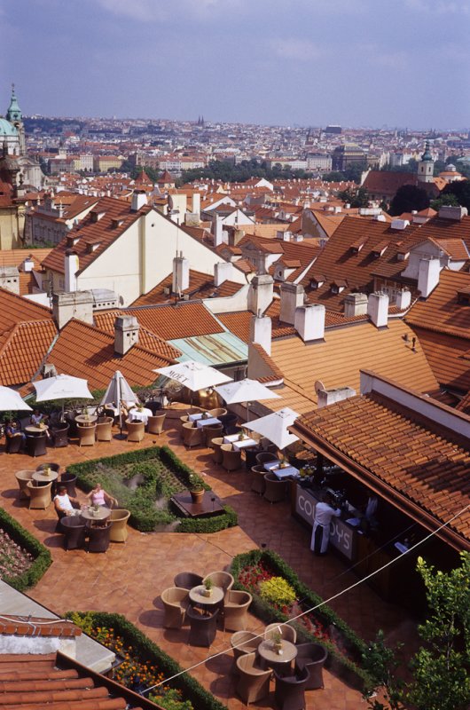 Rundt Mala Strana og opp kabelbanen p Petrin-sen