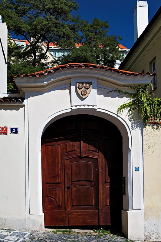 Doorway in Mala Strana