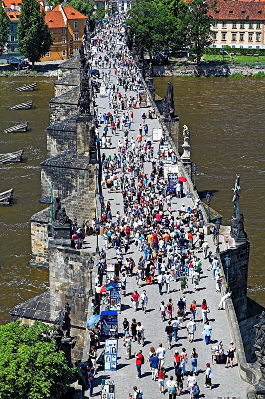 The bridge from above