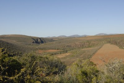 View towards town