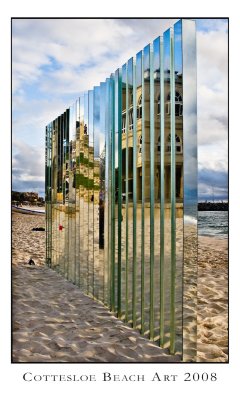 Mirrors, Cottesloe Beach Art 2008