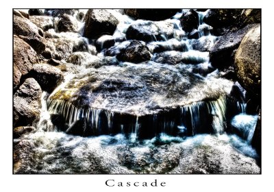 Cascade. HDR image