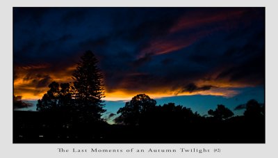 The Last Moments of an Autumn Twilight (2)