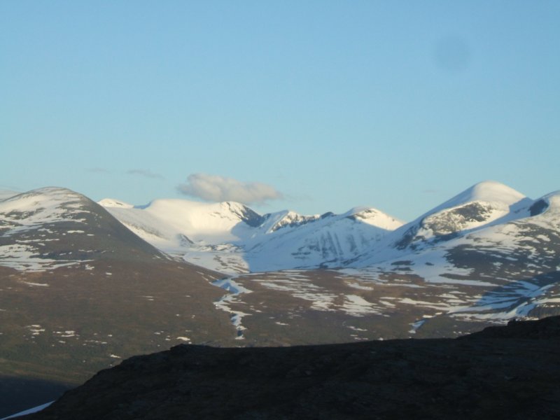 On top of the Swedish fells