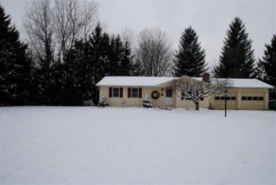 We finally got some snow and it's about 13 Degrees Fahrenheit (-10.5 Celsius)