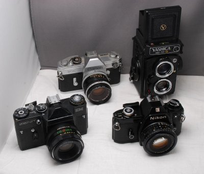 My vintage cameras