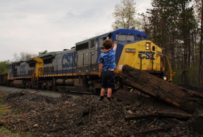 junior railfan