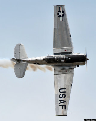 Bill Leff and his T-6