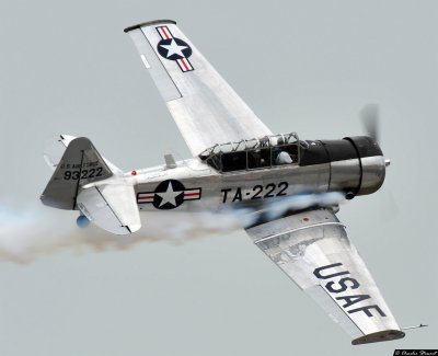 Bill Leff and his T-6