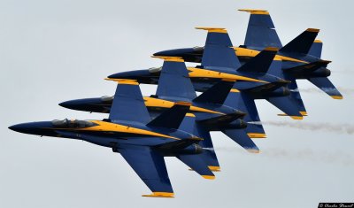 Blue Angels - 4 ship formation