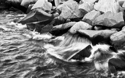 Rock and water (study #2), Chesapeake Bay, Virginia, 2010.jpg
