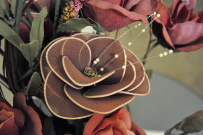 Brown flower