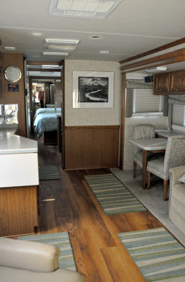 New motorhome floor