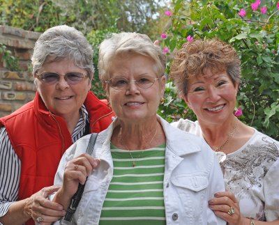Ginger, Judy and Michelle