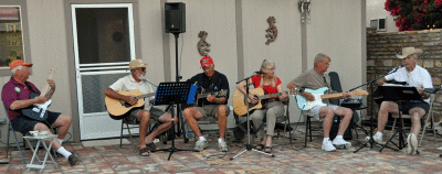 The guitar players