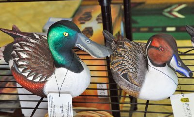 Carved Wooden Ducks