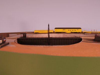 The turntable at Fishers.